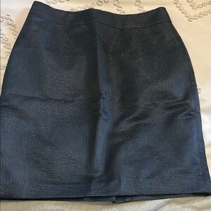 Banana Republic Elegant Black Textured Skirt
